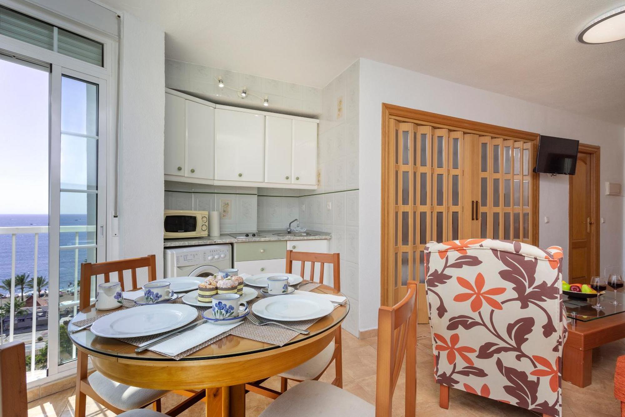 Apartamento Con Vistas Al Mar En Benalmádena Kültér fotó